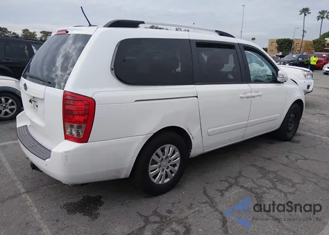 2012 Kia Sedona Lx z USA, uszkodzony, nr VIN KNDMG4C71C6493413